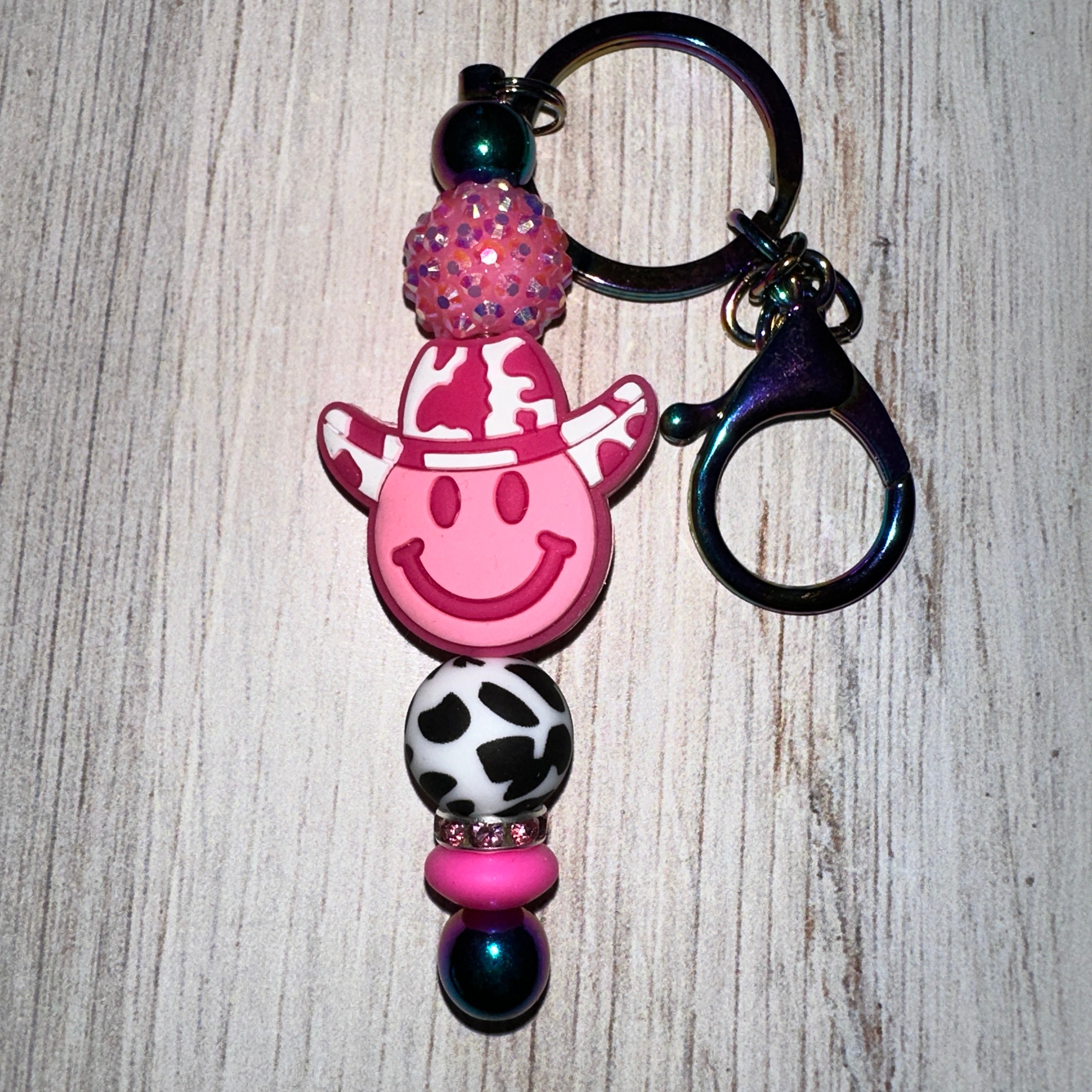 Smiley Beadable Keychain Bar – Jenn's Crafty Goods