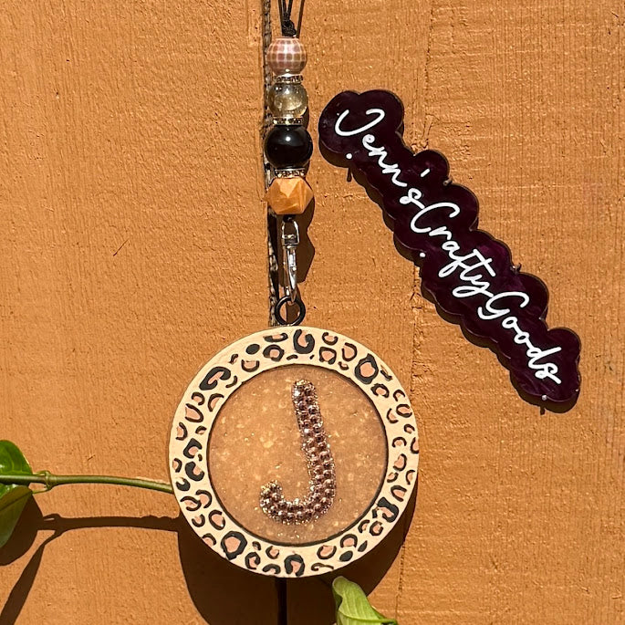 Custom Car Freshie Hanger | Handmade Beaded Charm