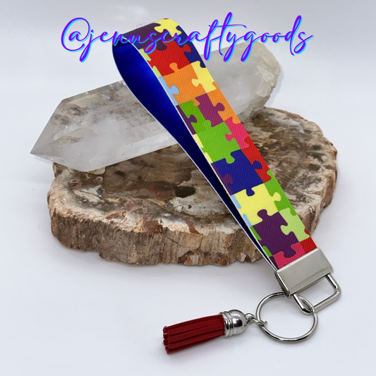 Abilities Outweigh Disabilities Autism Wristlet