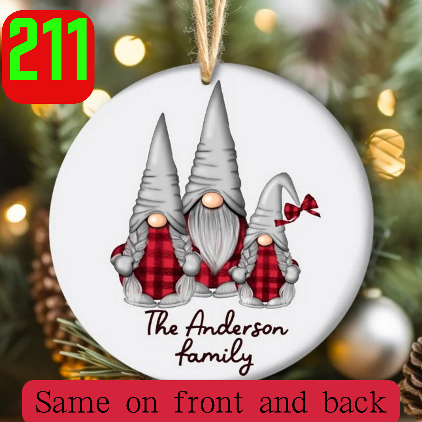 Personalized Christmas Ornaments