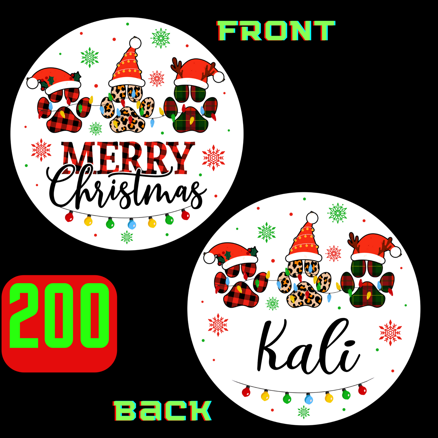 Personalized Christmas Ornaments