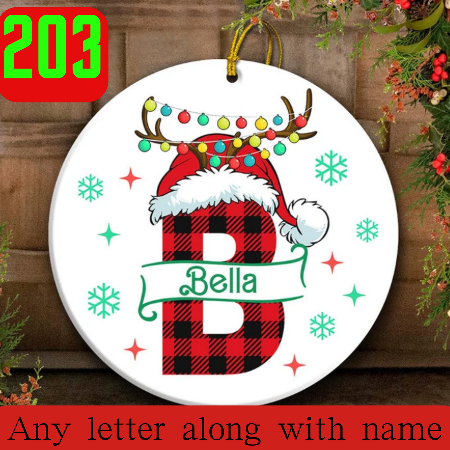 Personalized Christmas Ornaments