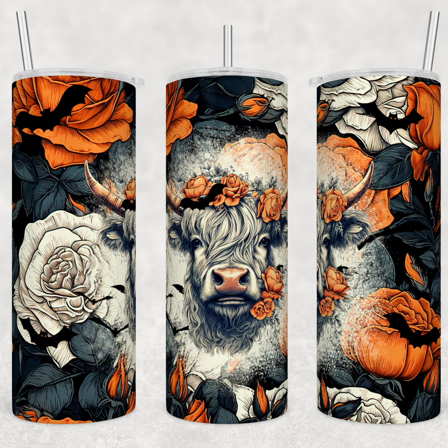 Halloween Highland Tumbler