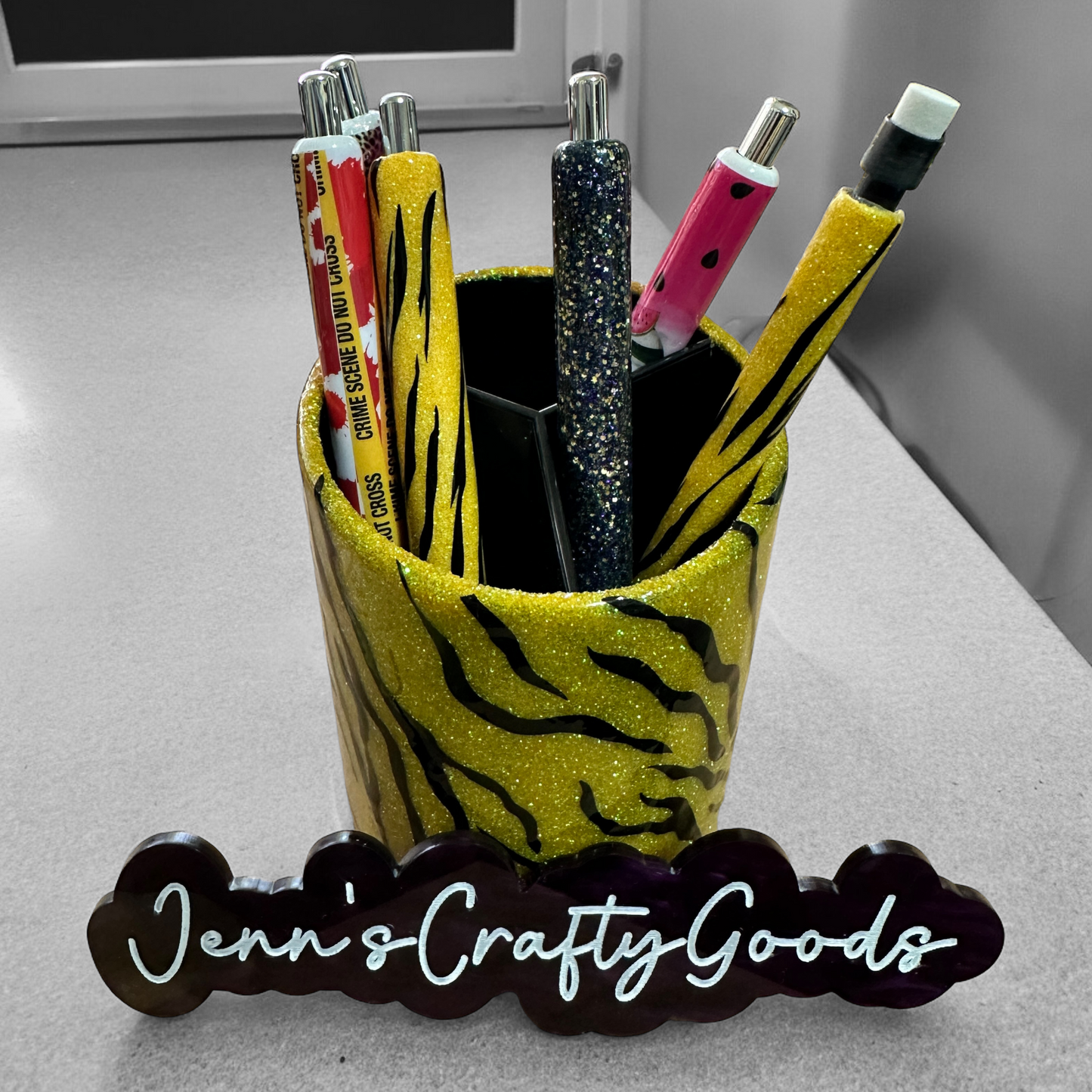 Glitter Pen Holder