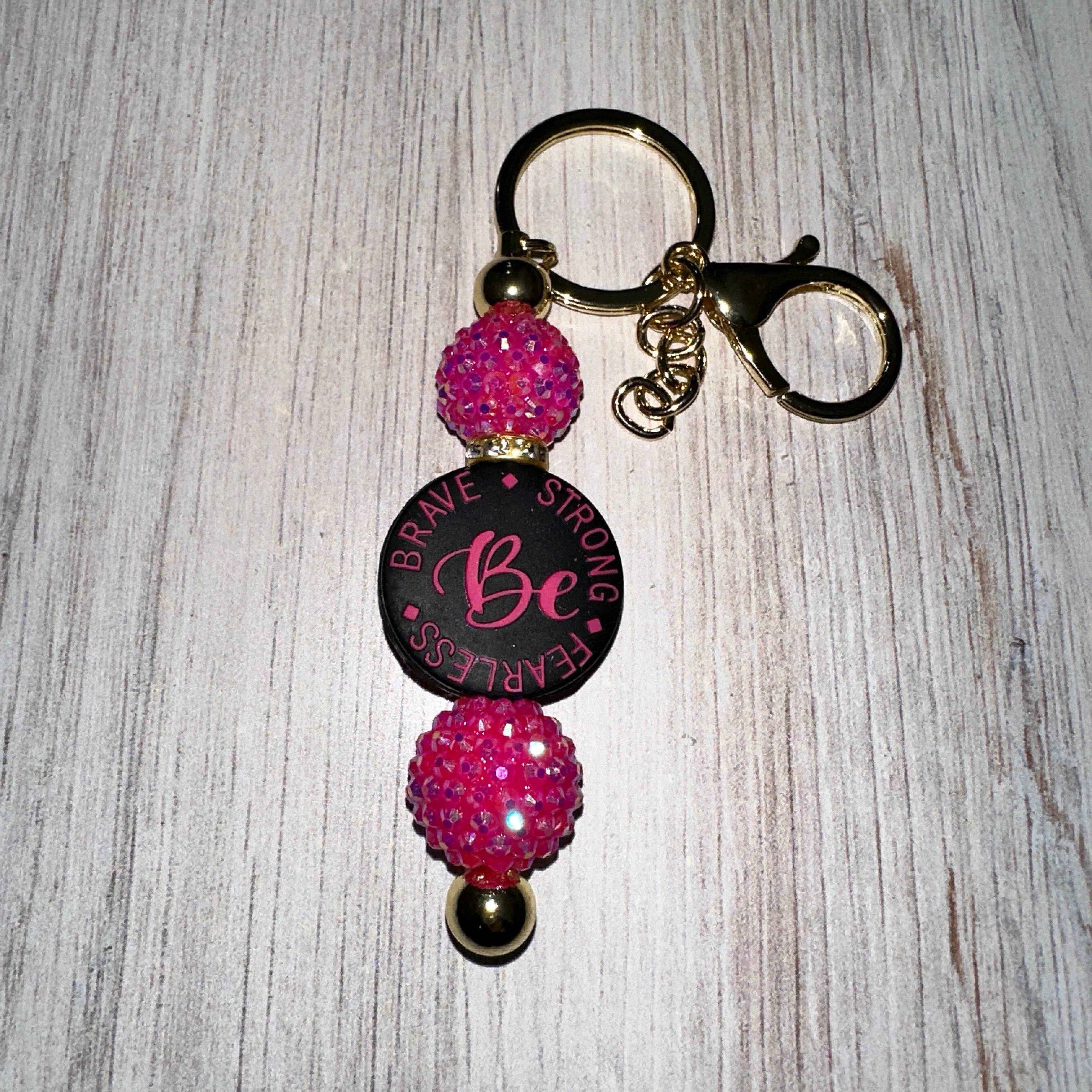 Smiley Beadable Keychain Bar – Jenn's Crafty Goods