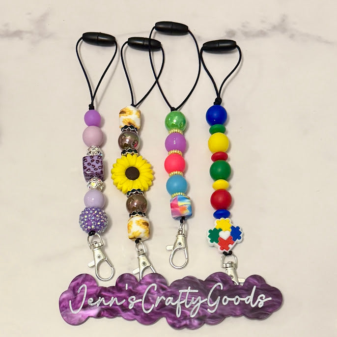 Custom Car Freshie Hanger | Handmade Beaded Charm