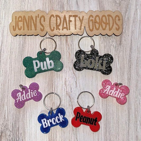 UV Resin Pet Tag