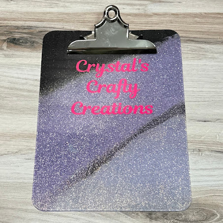 Glitter Clipboard