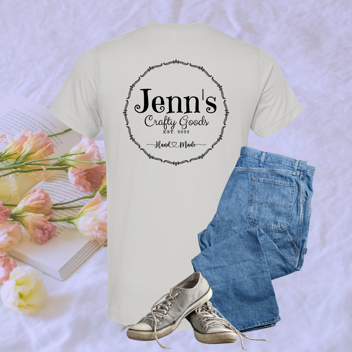 Jenn's Crafty Goods Logo T