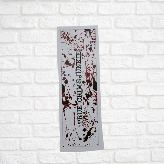 True Crime Blood Splatter Pen