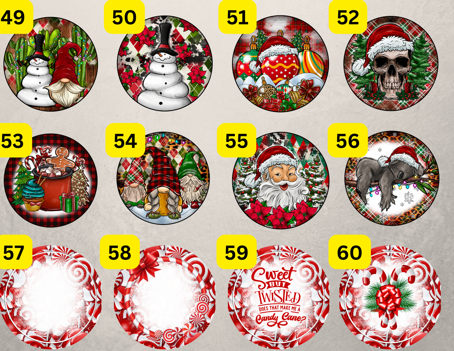 Ornaments 49-60