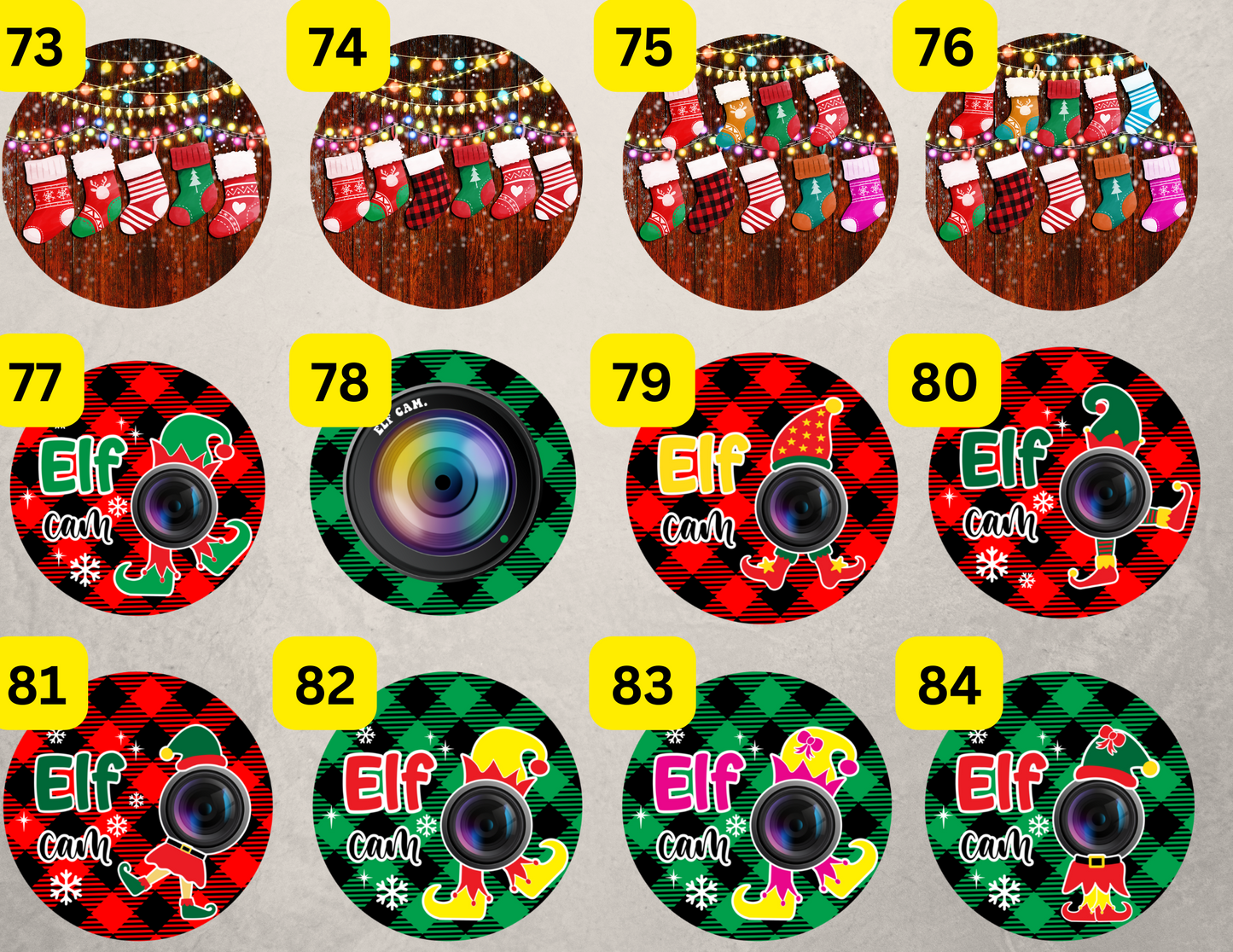 Ornaments 73-84