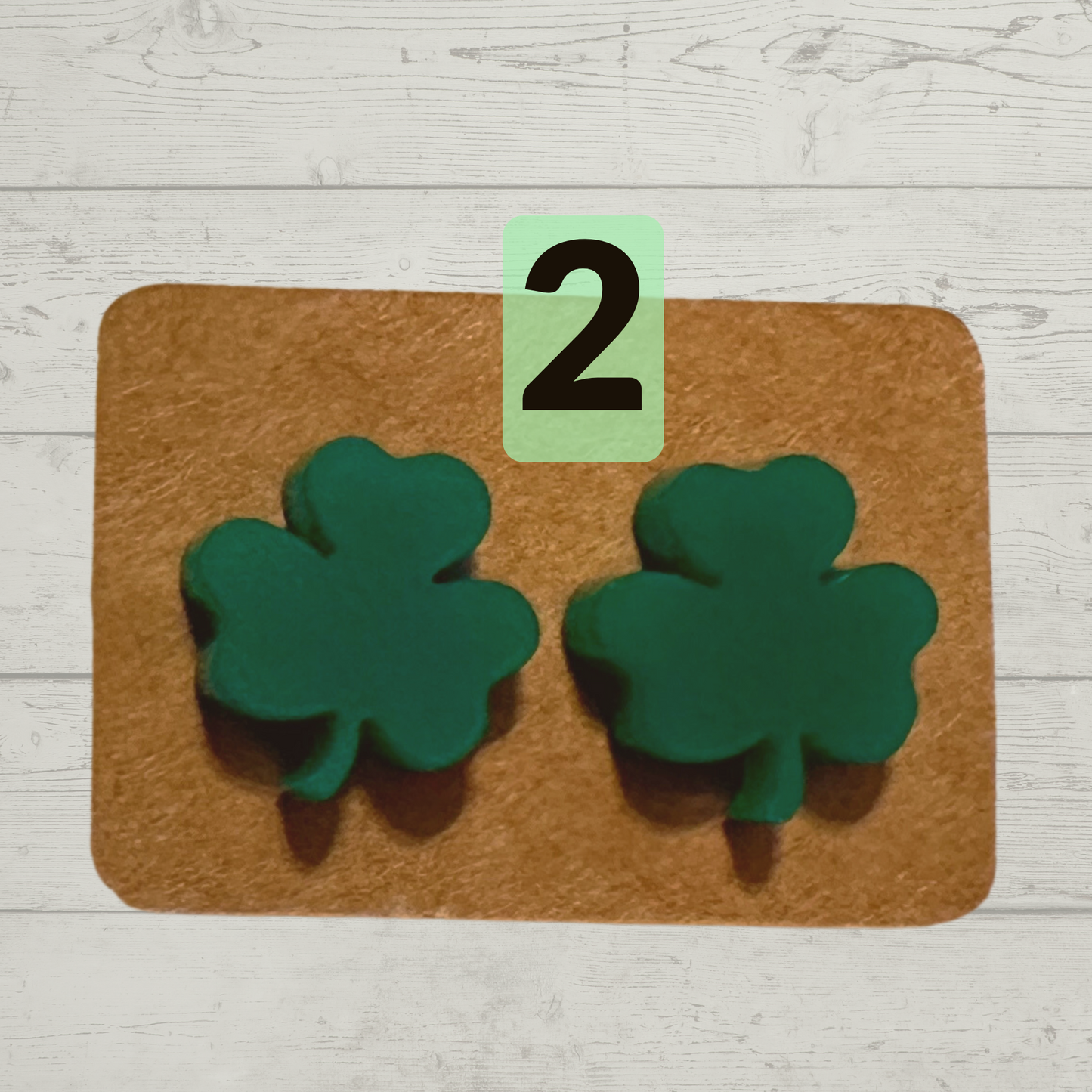 Shamrock earrings